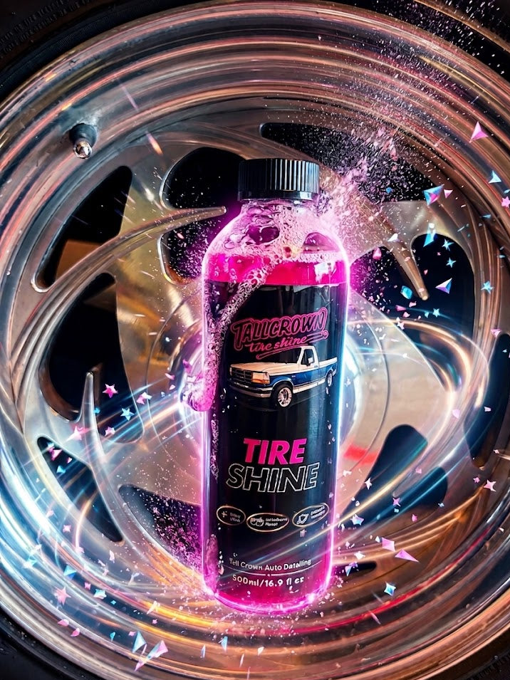 Spray wax & Tire shine